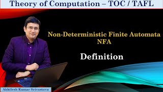 NFA  Non Deterministic Finite Automata  Definition Example [upl. by Thrift349]