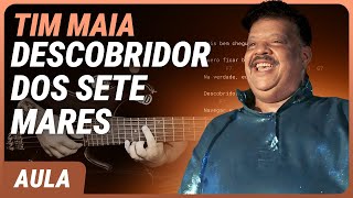 DESCOBRIDOR DOS SETE MARES  Tim Maia  Como tocar no baixo [upl. by Nerra802]