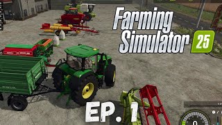 nueva aventura en HUTAN PANTAI Farming Simulator 25 Gameplay  FS25 HP EP 1 [upl. by Gilus]