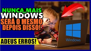 PC TRAVANDO ou WINDOWS dando ERRO Como RESOLVER TODOS os ERROS no WINDOWS definitivamente [upl. by Hercules]