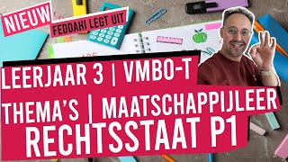 RECHTSSTAAT paragraaf 1 VERSIE 20242025  VMBOT  MAATSCHAPPIJLEER [upl. by Tomchay515]