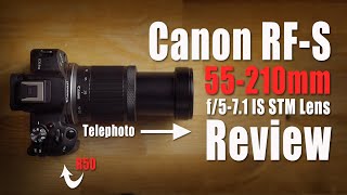 Canon RFS 55210mm Telephoto Lens Review  Real World Photo and Video [upl. by Cacie611]