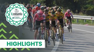 Il Lombardia presented by Crédit Agricole 2023  Highlights [upl. by Karoline]