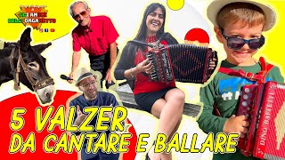 5 VALZER DA CANTARE E BALLARE  ROCCO FORTUNATO E GLI AMICI DELLORGANETTO [upl. by Lotta]