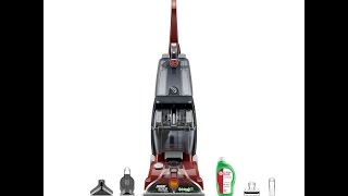 Review Hoover Power Scrub Deluxe Carpet Cleaner FH50150 [upl. by Concha652]