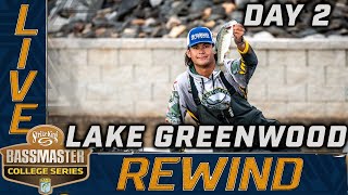 2022 Bassmaster College Bracket LIVE at Lake Greenwood  Round 2 [upl. by Cirillo100]