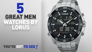 Top 10 Lorus Men Watches  Winter 2018  Lorus Sport RW611AX9 Mens Chronograph very sporty [upl. by Enelyk138]