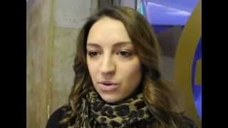 Evgenia Kanaeva interview after GP Moscow 2013 [upl. by Blinny]