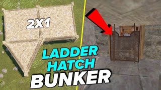 Ladder Hatch BUNKER 2X1 Rust BASE DESIGN SoloDuo [upl. by Sacha]