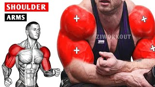 Dumbbell Blitz Killer Workout for Shapely Arms and Shoulders [upl. by Ajnos]