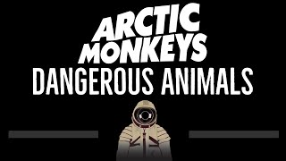 Arctic Monkeys • Dangerous Animals CC 🎤 Karaoke Instrumental Lyrics [upl. by Marian66]