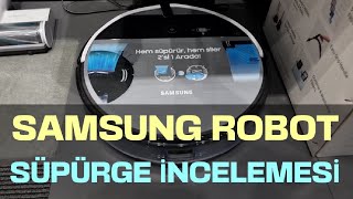 Samsung POWERbot VR5000RM VR05R5050WG Robot Süpürge [upl. by Onid]