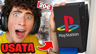 Ho trovato una PLAYSTATION DI 20 ANNI FA AL NEGOZIO DELLUSATO funziona [upl. by Silas]