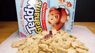 Unboxin Doxin  Teddy Grahams Cinnamon [upl. by Ellebanna]