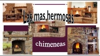 Diseño de chimeneas para salón [upl. by Smada]