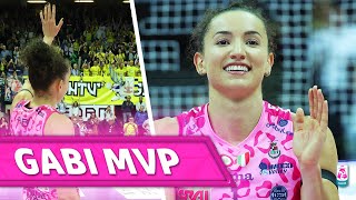 SUPER GABI MVP All points in Big Match Conegliano  Scandicci  Lega Volley Femminile 202425 [upl. by Harlie823]