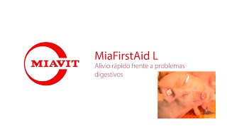 Control natural de las diarreas neonatales en lechones MiaFirstAid L [upl. by Crescint]