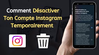 ✅ Comment désactiver votre compte Instagram temporairement 2024 [upl. by Avid]