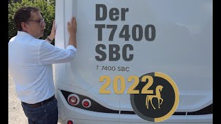 Der Etrusco T7400 SBC Face 2 Face Modell 2022 Jetzt ansehen und bestellen Neue Wohnmobile [upl. by Kedezihclem]