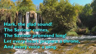 Hark the Glad Sound The Saviour Comes Tune Bristol  4vv with lyrics for congregations [upl. by Roter]