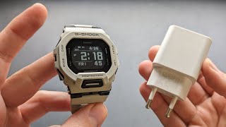 How to Charge GShock GBD200 Casio Watch [upl. by Latea]