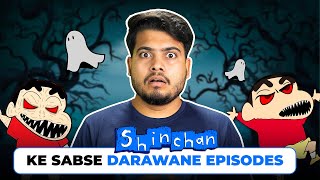 Shinchan Ke Sabse Drawane Episodes Jise Ban Kar Diyaa  Shinchans Most Horror Episodes [upl. by Annalee854]