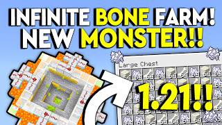 BEST 121 INFINITE BONEMEAL Farm Minecraft Tutorial  Easy amp Cheap [upl. by Notxarb]