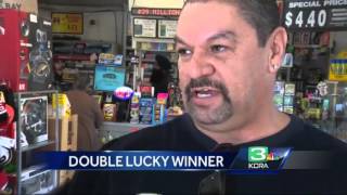 Man wins lottery twice at same store [upl. by Carrelli]