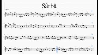 RO Partitura  Sarba V3 [upl. by Breban]