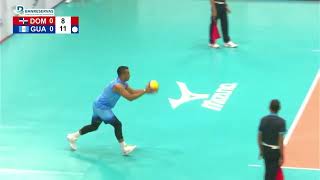 Dominican Republic 🇩🇴 🆚 Guatemala  Pan American Mens Volleyball Cup 2024 [upl. by Tillinger]