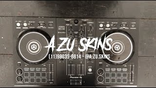 Como instalar Skin DDJ 400 DDJ400  DDJ400 AZu Skins na sua controladora Pioneer [upl. by Jerold]