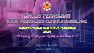 Hari Psikologi dan Kaunseling Jabatan Tanah Dan Survei Sarawak 2024 Hari Kedua [upl. by Haggar]