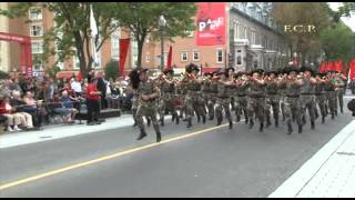 FIMMQ PARADE QUEBEC CITY  SFILATA PARTE 13 CON I BERSAGLIERI ITALIANI [upl. by Hplodur397]