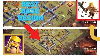 INVISIBILITY TOWER OP  IMPORTANCE OF BASE DESIGN  CLASH OF CLANS [upl. by Eynahpets]