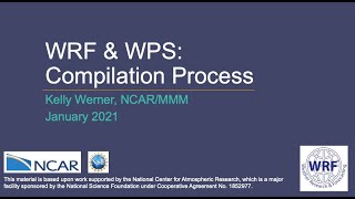 WRF and WPS Compilation Process [upl. by Ecnaiva]