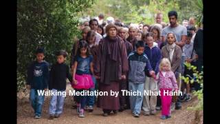 walking meditation song  poem by thich nhat hanh [upl. by Gal849]