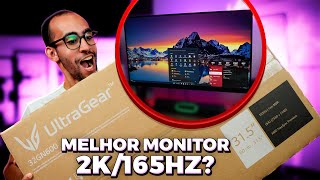 COMPREI UM MONITOR ABSURDO QHD2k 165Hz 315 e bom preço Vale a pena comprar o LG 32GN600 [upl. by Cleavland702]