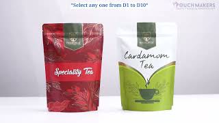 Tea Packaging Pouch Makers Canada [upl. by Lena333]