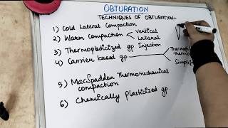 obturation of root canal lecture [upl. by Nakada]