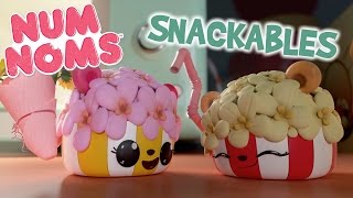 Num Noms  Papa Corn’s Shadow Showdown  Snackables Cartoon Webisode  Episode 18 [upl. by Rephotsirhc443]