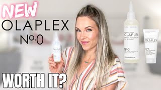 OLAPLEX NO 0 INTENSIVE BOND BUILDING TREATMENT KIT REVIEW [upl. by Farah]