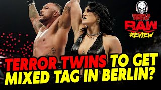 WWE Raw 81224 Review  TERROR TWINS Coming For Dirty Dom amp Liv Morgan Sami Zayn Gets His Rematch [upl. by Lesly]