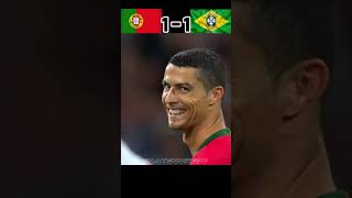 Brazil 🆚 Portugal Fifa world cup final imaginary 2026 highlights neymar Vs ronaldo shorts [upl. by Steinway]