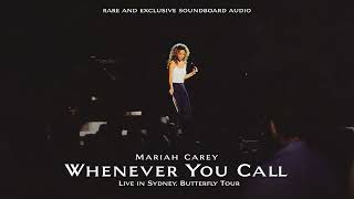 UNHEARD Mariah Carey  Whenever You Call Live in Sydney Butterfly Tour  1998 SOUNDBOARD [upl. by Bugbee166]