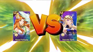 Naiad Rafaela vs Astraia Sipra  Whos better🤔  Mobile Legends Adventure [upl. by Shoifet]