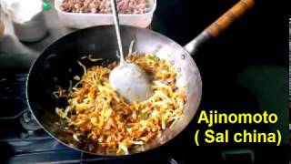 🔴 ARROZ CHINO a la Venezolana  Chinese rice  炒饭  Comida China 2019 TASTY ❤ [upl. by Nosilla]