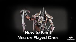 How to Paint Necron Flayed Ones [upl. by Langbehn]