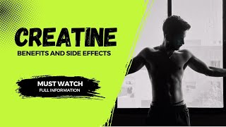 Are There Any Side Effects of Creatine in Telugu benfits and side effects  Creatine Facts [upl. by Nnayecats]