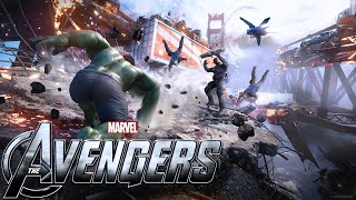 MARVELS AVENGERS Campaign  Gameplay Walkthrough FINALE NEXT GEN BRUTAL Difficulty [upl. by Tomasina145]