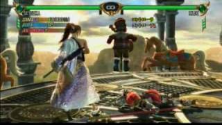 Soul Calibur 4 quotSetsuka SPECIAL COMBO FEATUREquot [upl. by Nibbor]